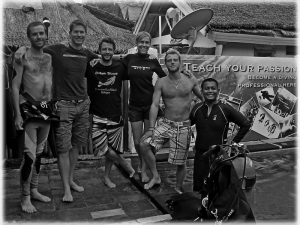 February PADI IDC Indonesia candidates