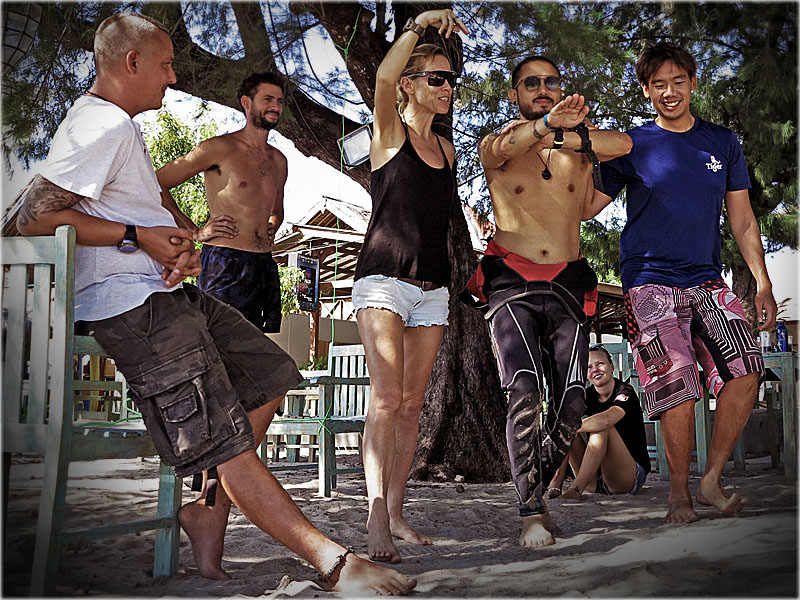 PADI IDC Beach Side Training Gili Trawangan