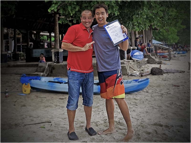 PADI IDC Gili Instructor Course certification