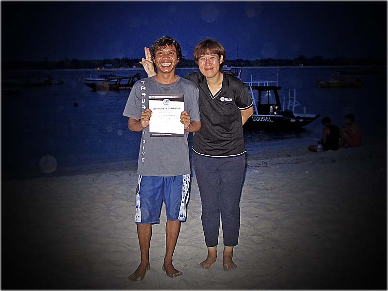 Indonesian Scuba Diving Instructor