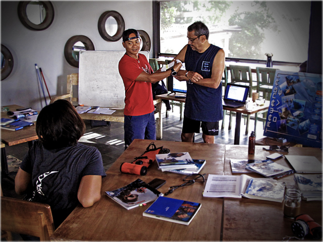 PADI IDC Gili Islands Classroom Presentations June 2020 Indonesia