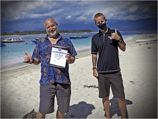 PADI IDC Gili Islands Certification June 2020 Indonesia