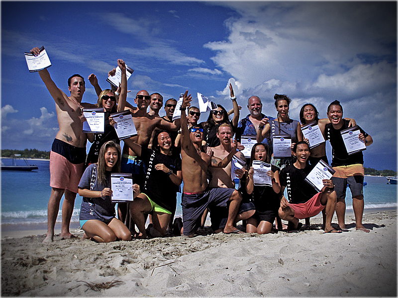 PADI IDC Gili Islands Certified June 2020