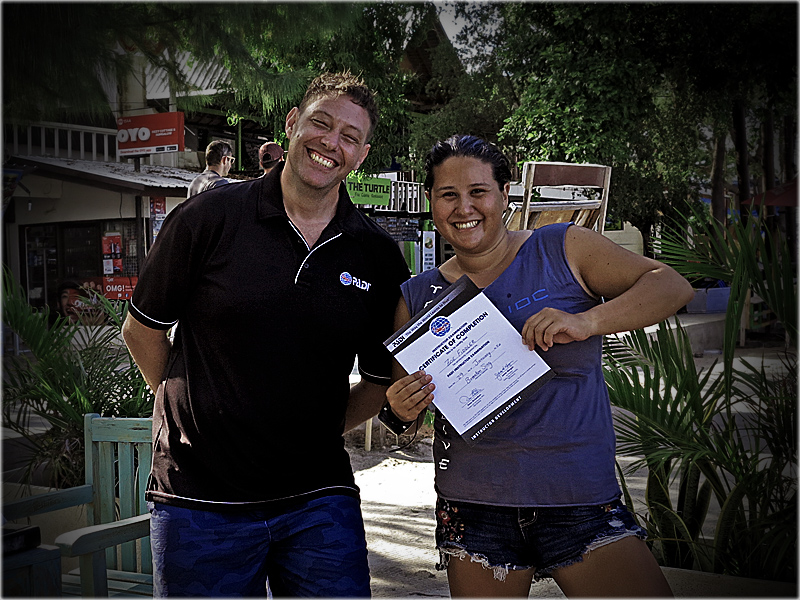 PADI IDC Gili Islands certification