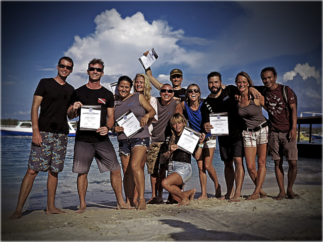 Certified Instructors in Trawangan