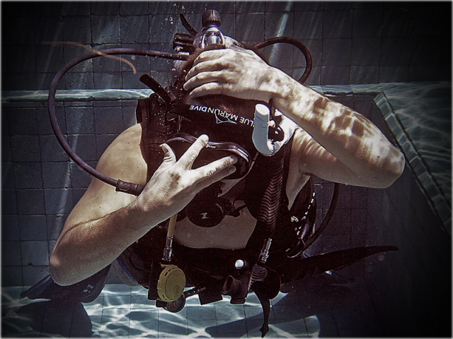 Mask Removal on the PADI IDC gili Islands