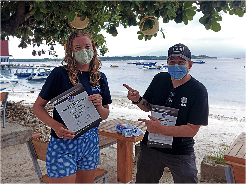 Isja - PADI Instructor Graduate Feb 2022