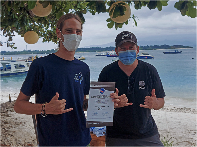 Bastian- PADI Instructor Graduate Feb 2022